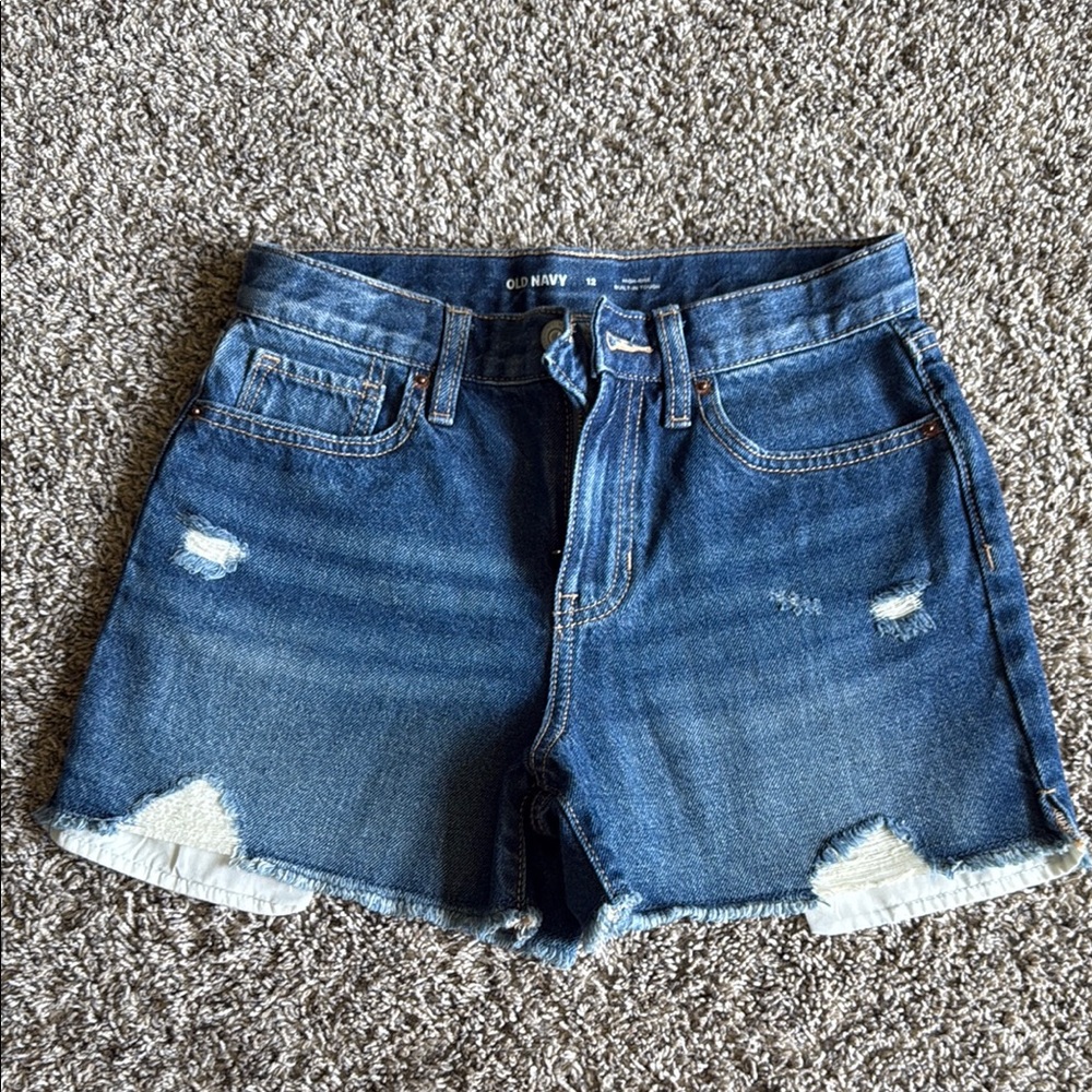 Old Navy Kids Blue Denim Shorts